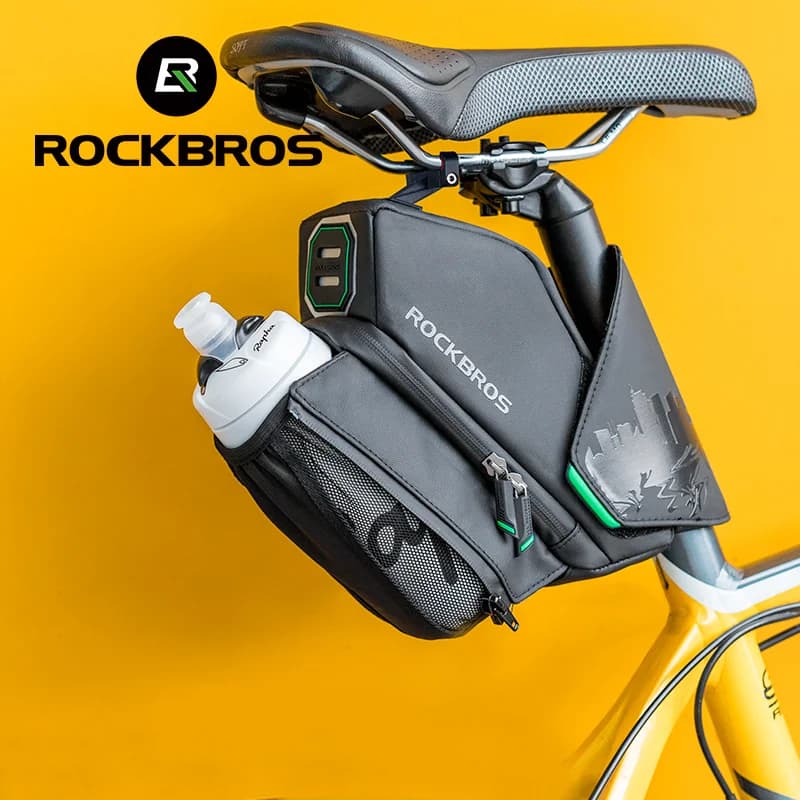 תיק אחורי לאופניים עמיד למים קיבולת גדולה 1.5L