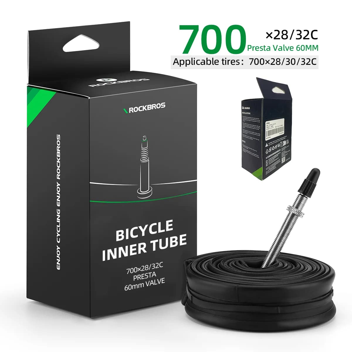 צמיג פנימי לגומי בוטיל לאופניים 700C